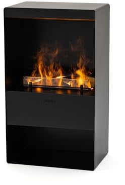 Planika Steamy Chimenea Eléctrica Independiente de Interior con Llama de Vapor de Agua LED - Experiencia de Chimenea Optimyst en la Sala de Estar