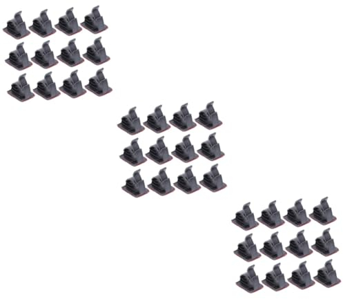 300 Stk Netzkabelhalter Draht-clip Doppelseitig Selbstklebende Kabelclips Befestigungsschnalle Selbstklebender Kabelclip Management-klemme Stromkabel Doppelseitiges Klebeband