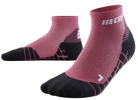 CEP Hiking Light Merino Low Cut Socks für Damen – Merino-Wandersocken mit Kompression – Atmungsaktive Trekkingsocken & Wandersocken Damen mit rutschfestem Sitz für Outdoor
