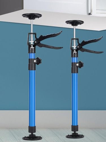 Niesel 2 Cabinet Installation Jack, Labor Saving Hand Lifting Jack Tool, Adjustable Kitchen Cabinet Lifting Jacks, Cabinet Jacks For Installing Cabinets, Hand Jack For Ratcheting Cargo