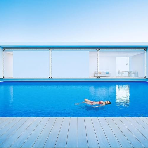 wasserdichte, Durchsichtige Plane, Reißfeste, Transparente Poly-Plane, Pflanzenschutztuch Mit Ösenseil for Gewächshaus, Terrasse, Garten, Pavillon – Außenplane Mit Metallösen Und Seilen (Size : 1.8x2