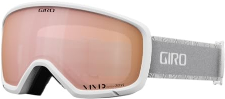 Giro - MILLIE CHUTE Brillen - Erwachsene Damen - Schutzbrille, Sportbrille, Skibrille, Schneebrille, Weiß/Roségold, OS