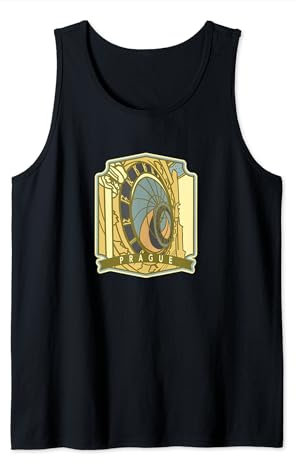 Prag - Astronomisches Uhr Souvenir Tank Top