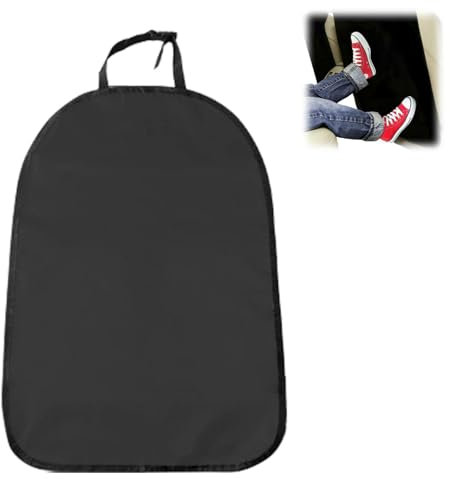 Protector Asiento Coche Respaldo,Protector para Respaldos para Niños,Protector de Asiento de Coche,Impermeable Trasero Coche Oxford Kick Mats Protección Fundas para Niños,45x60cm