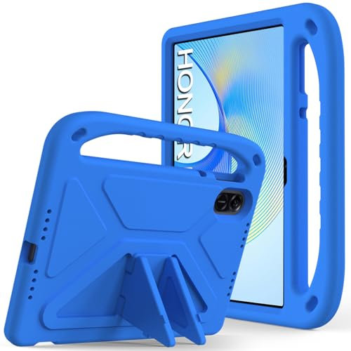 Eabhulie Custodia per Honor Pad X9/Pad X8 PRO 11.5 Leggera e Antiurto Bambini Cover in Eva con Maniglia e Supporto Blu