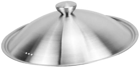 CANIGHT Cubierta De Inoxidable Para Servir y Verduras Tapa De Cocina Para Bbq y Asados Domos De Alimentos Prácticos y Resistentes