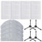 Pièces de rechange pour Tapo RV30 Max, RV30 Max Plus, RV20 Max, RV20 Max Plus, accessoire pour robot aspirateur avec brosse latérale, filtre et chiffon (12 pièces)