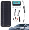 Cargador para panel solar – batería de coche – placa de carga portátil, celda de energía eficiente | Indicador LED ligero LED para cargador solar, suministro de vehículos de motor para el apoyo al