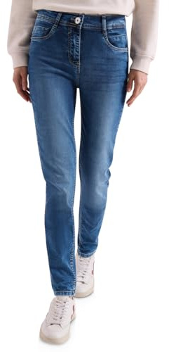 Cecil Damen High Waist Slim Leg Jeans im Slim Fit 3818031