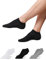 Snocks Sneaker Socken Herren & Damen 6 Paar aus Bio-Baumwolle - Weiche und Atmungsaktive Kurze Socken, Ideal für Sport & Alltag - Knöchelsocken Gr.39-42 Farbe Mix (Schwarz/Hellgrau/Weiß)