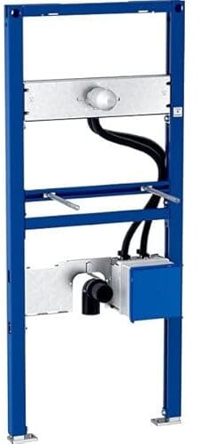 Geberit Duofix Rahmen für Waschbecken, 130 cm, Wandarmatur mit funktionaler Box (111.558.00.1)