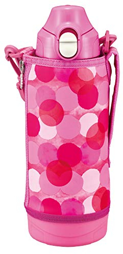 Tiger Corporation Cool Bouteille Sport 2WAY Rose avec Tasse de Boisson Droit de Bouteille d'eau Tiger-H080PT MBO