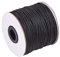 PH PandaHall 1,5 mm / 91,4 m schwarze Nylonschnur für Jalousien, Mini-Rollo, schnur für Fenster, Raffrollo