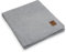 KNIT FACTORY - Jesse Gestrickte Decke XL - Wohndecke - Kuscheldecke - Gestrickte Sofadecke - Plaid aus Wolle - Wolldecke - Grau - 195x225 cm