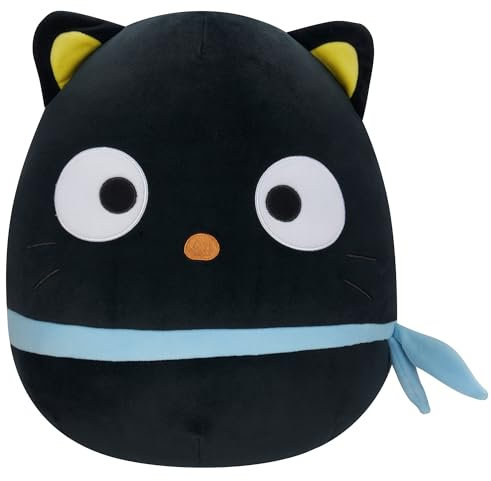 Squishmallows Original Sanrio Chococat Plüsch, 35,6 cm, groß, ultraweich, offizielles Jazwares-Plüschtier