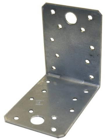 Winkelverbinder 105 x 105 x 90 mm ohne Sicke Stahl feuerverzinkt 5 Stk- Winkel Winkelverbinder Balkenverbinder Verbinder