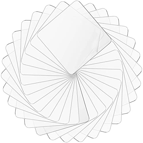 Klebepads Doppelseitig Extra Stark,Extrem Starke Nano Tape Sticker Wiederverwendbares Transparentes Nano Klebeband Waschbares Spurloses Klebeband für Teppich, Fliesen, Auto und Küche (30 Stück)