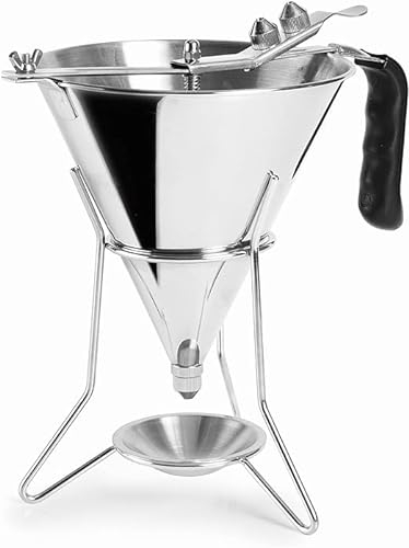 Suinga Imbuto dosatore in acciaio inox 18/10 con sistema a leva per una portata regolabile, 2.00 l, misure 25,6 x 24,9 x 20,4 cm