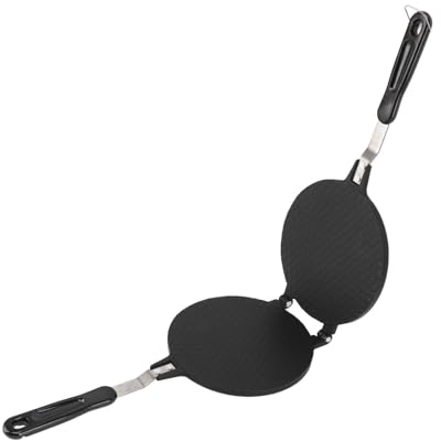 Waffle Cone Maker, Nonstick Ice Cream Cone Maker Aluminium Alloy Household Waffle Bowl Maker for DIY Ice Cream Waffle Cone Desserts