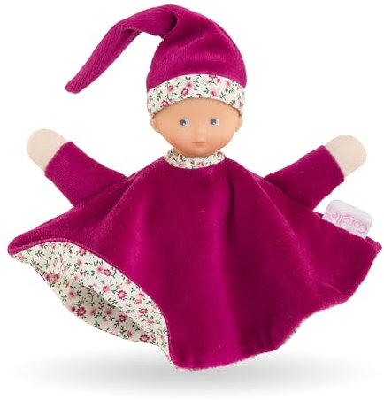 Corolle - Mon Doudou, Tidoudou Rose Grenadine, 17cm, dès la Naissance, 9000030150