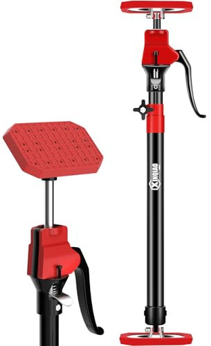 XINQIAO Montagestütze für die Schrankmontage, Schwerlast-Deckenstütze mit Verstellbarer Teleskopstange von 60 cm bis 115 cm, 1 Stück