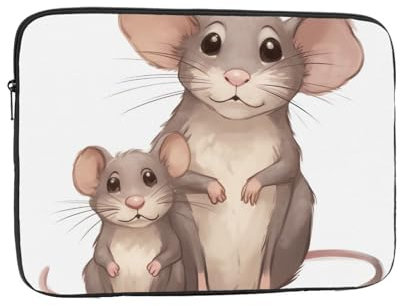 Laptop-Tasche für Mutter und Kind, 25,4 cm, wasserdicht, stoßfest, leicht, Computer-Skin-Tasche