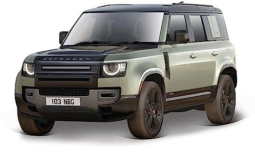 1:24 2022 Land Rover Defender Silver