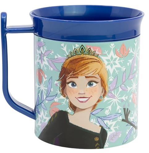 Stor Die Eiskönigin Kinderbecher aus Kunststoff 400ml - Mikrowellengeeignet, Bruchsicher, BPA-frei, Ideal für Frühstück und Snacks