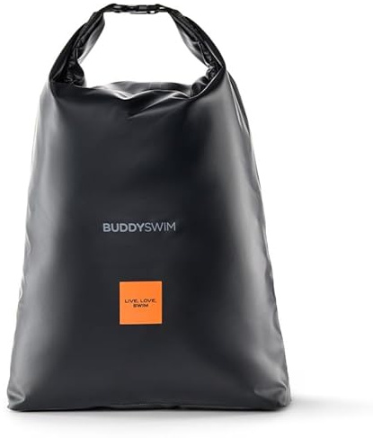 Buddyswim Dry Bag Wasserdichter Beutel 20 L, UV-beständig, Roll-up-Verschluss, Verstellbarer Riemen. Sporttasche und wasserdichte Tasche. Seesack für Verschiedene Outdoor-Aktivitäten