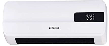 Termozeta Termoventilatore Murale Ceramico, 2000W, Display, Telecomando, Timer (Ricondizionato)
