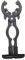 DIYEAH Multi Function Spanner for Gas Tank Pressure Reducing Valves Non Slip Wrench Bottle Opener Ergonomic Design for Easy Handling and Enhanced Friction for Gas and Liquid