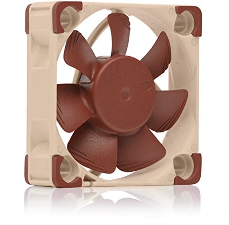 Noctua NF-A4x10 5V PWM, Premium Quiet Fan with USB Power Adaptor Cable, 4-Pin, 5V Version (40x10mm, Brown)