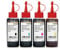 Octopus Refill Ink kit Compatible for Epson 104, EcoTank ET-2710, ET-2711, ET-4700 CMYK 4X 250 ml
