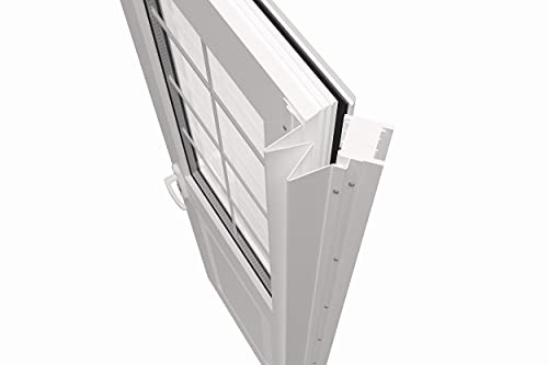Door Finger Protection Guard for Push Side of Standard UPVC Door up to 90 Degree Opening