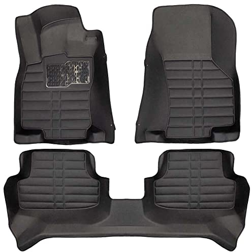 fussmattenprofi.com Auto Fussmatten Kompatibel mit VW Golf 8 Baujahr ab 2020 I 100% Passgenau Geruchlos Allwetter Fussraumschale I 5D Premium TPE Fußmatten Set