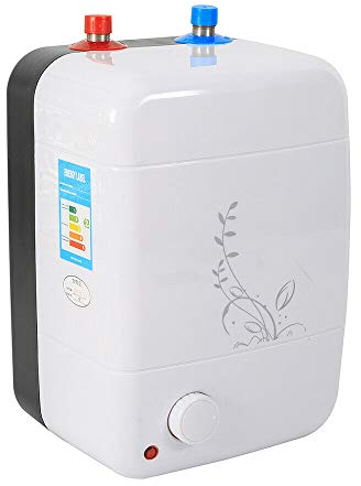 10L Chauffe-Eau Electrique 220V 1500W Ballon d'eau chaude Instantané Convertir de l'Eau froide en Eau chaude pour Laver Température Réglable pour Cuisine Salle