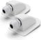 VooGenzek 2 PCS Waterproof Solar Single Cable Entry Gland, ABS IP68 Single Hole Junction Box for Solar Panels of RV, Caravan, Boat, for Cable 6-12mm