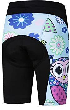 Weimostar Fahrradhose gepolstert Kinder Fahrradhose Kinder Fahrrad MTB Hose Junge Mädchen Mountain Road Kleidung Sommer Blau M
