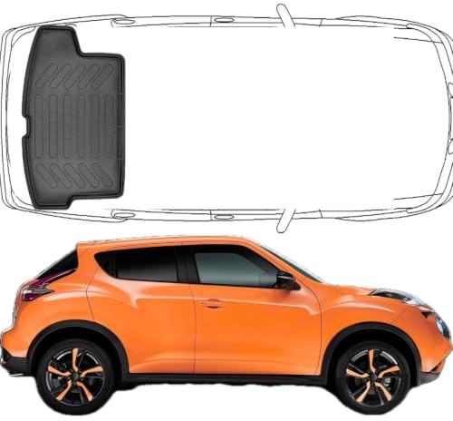 TRIMAK 3D Obere Kofferraumwanne für Nissan Juke 1.Gen 2016-2019 | Obere Kofferraummatte aus TPE Gummi, Passgenau, Wasserdicht, Hoher Rand, Rutschfest, Leicht zu Reinigen