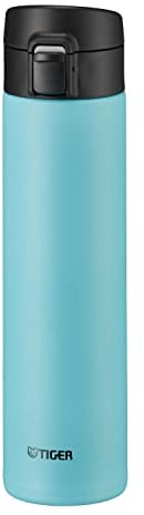 Tiger Thermos Flask MKA-K060AK 600ml Mug Bottle, One-Touch, Lightweight, Stainless Steel Bottle, Vacuum Insulated, Hot and Cold Retention, Blue