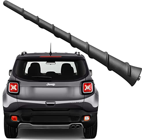 8 Zoll Antenne für Jeep Renegade (2015-2022), Jeep Renegade Antenne, Flexible Gummiantenne Ersatz - Teilenummer 68297936AA
