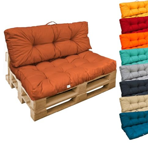 Linxor - Kit de Coussins pour Palette capitonnés - Plusieurs Coloris