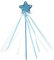 Abaodam Stern Fee Winkel Feen Stick Pailletten Stern Glitzer Fee Fee Mit Sternförmiger Feen Engel Feen Stick Stern Glitzer