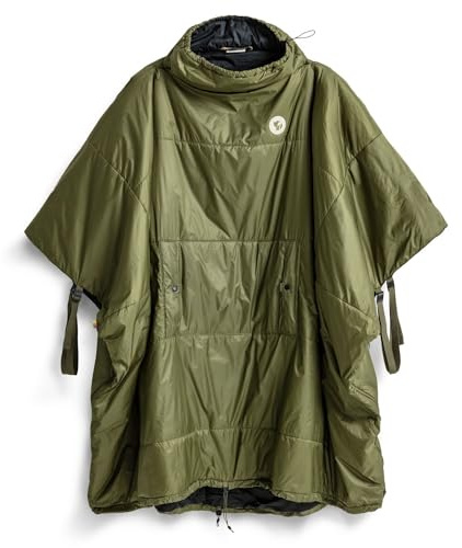 Fjällräven Unisex Sleep Reg Poncho, Green, One Size