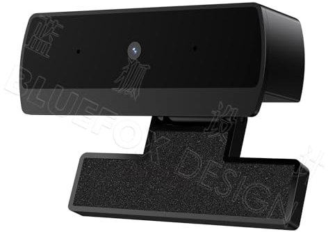 Diccik Webcam Full HD 1080p Fabricada para reuniones y Trabajos de Streaming — Auto Light Balance, Built-in Mic, Privacy Shutter, USB-A, for Microsoft Teams, Google Meet, Zoom and More