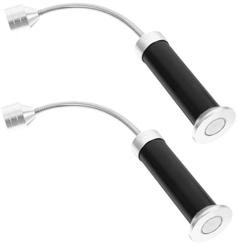 Mipcase 2stücke Magnetische Grillleuchte Mit Led-beleuchtung Flexibler Hals Und Bruchsicherer Linse Für Grillabende Und Outdoor-aktivitäten
