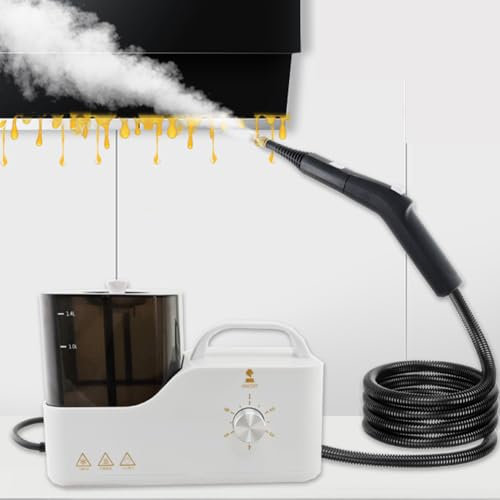 PP-Vic Cleaner De Vapor Pequeño A Alta Temperatura, Limpiador De Vapor Multifuncional, Limpiador De Vapor Portátil, Limpiador De Vapor De Alta Presión, 2600W, Uso General En Casa