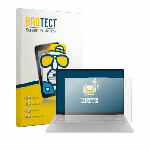 BROTECT Schutzfolie für Lenovo Yoga Slim 7i Ultra Gen 11 Aura Edition 14 | Entspiegelnder Displayschutz Made in Germany Matte Displayschutz-Folie Anti-Reflex Anti-Fingerprint Einfache Montage