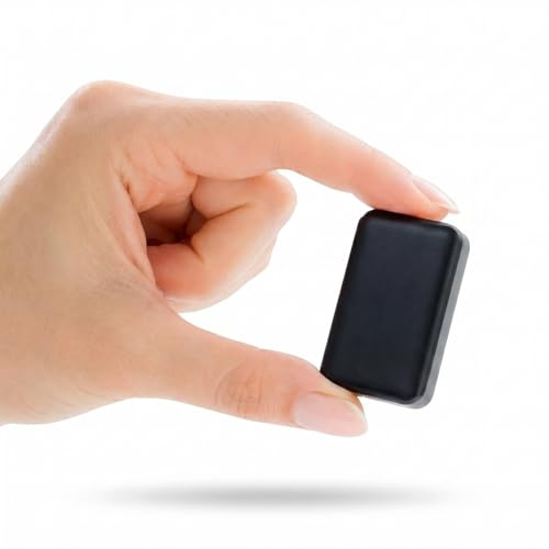 Microspia Audio GSM Localizzatore GPS Professionale - Ascolto Ambientale Real-Time e Registratore Vocale - Antifurto Spia per Auto Ufficio Casa - Richiamata Automatica Vox - 60h Standby (Spectre 7)