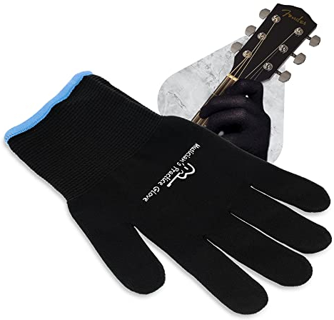 GITARREN BASS HANDSCHUH - 1 Handschuh - Finger- und Handprobleme